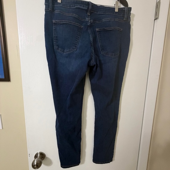 LC Lauren Conrad Dark Blue Skinny Jeans Size 16 - Picture 2 of 5